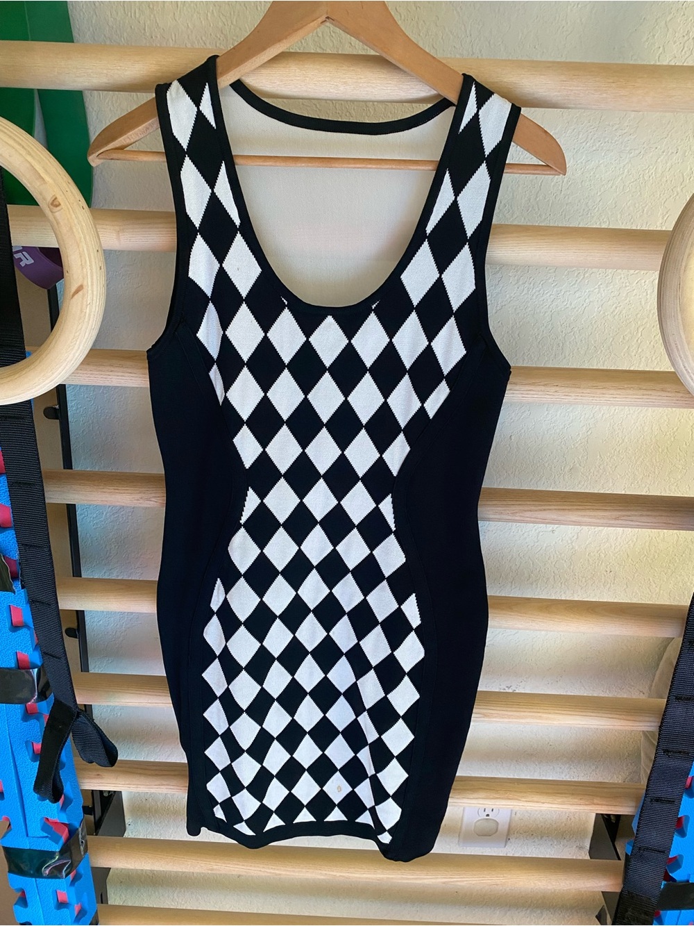 Wow Couture Dress Elastic Dress Size L (Appx Size US 8-10)